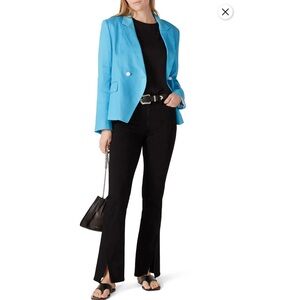 Rag & Bone Fletcher Double Breasted Linen Blend Blazer size 6